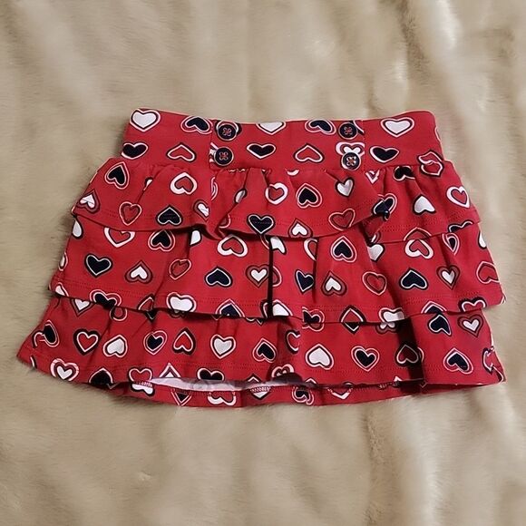 HARTSTRINGS RED WHITE AND BLUE PATRIOTIC SKORT, SIZE 18 MONTHS - Picture 1 of 6
